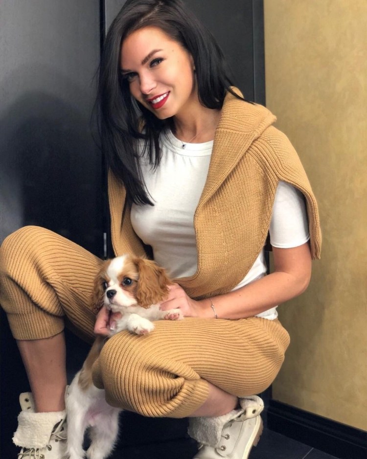 Собака Ксении Бородиной