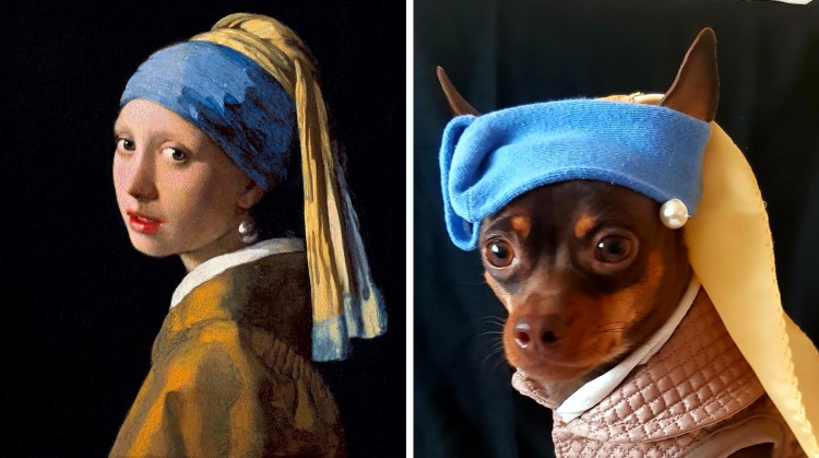 Вермеер автопортрет художника со спины