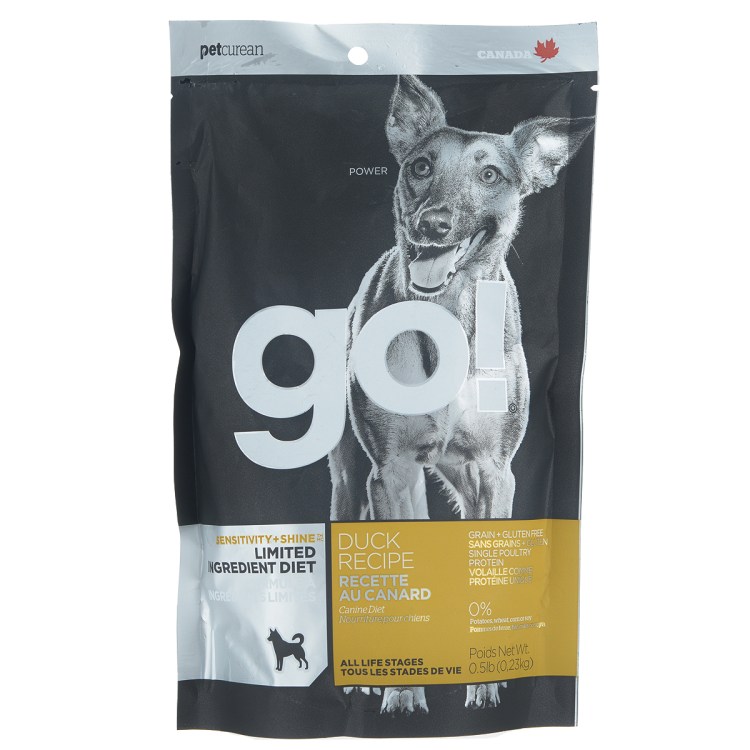 Корм для собак go! Sensitivity + Shine индейка 230г
