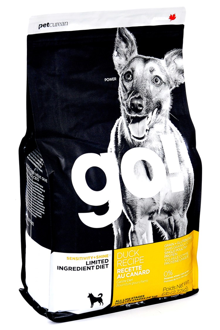 Корм для собак go! Sensitivity + Shine утка 11.35 кг