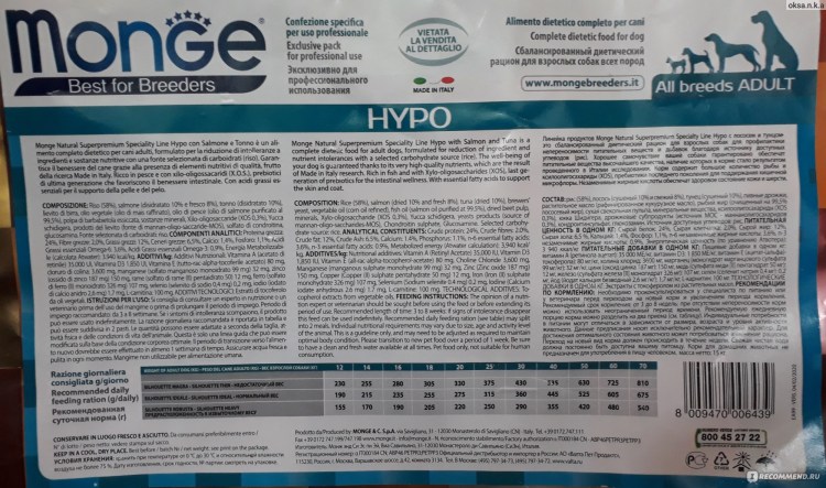 Монж для щенков Hypo