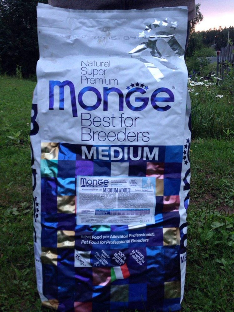 Monge корм для собак 15 кг ягненок
