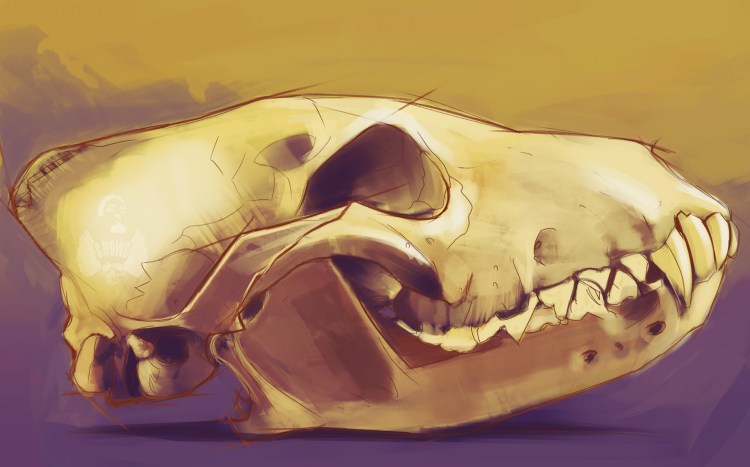 Водка череп