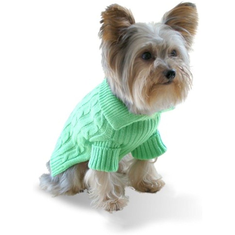 Вязаная одежда для йорков