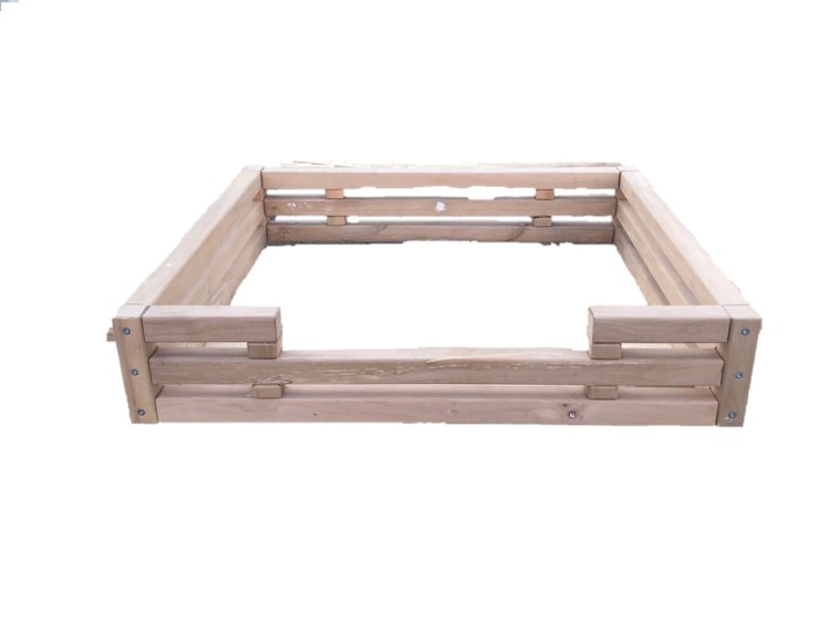 Лежак диван деревянный для собаки