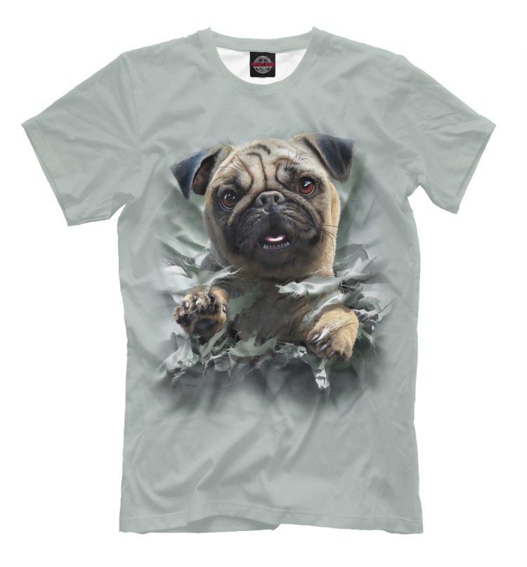 Футболка женская собака