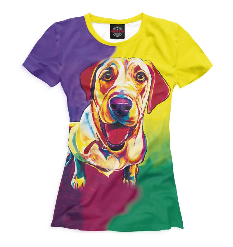 Футболка собака