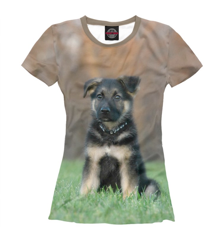 Футболка с собаками мужская