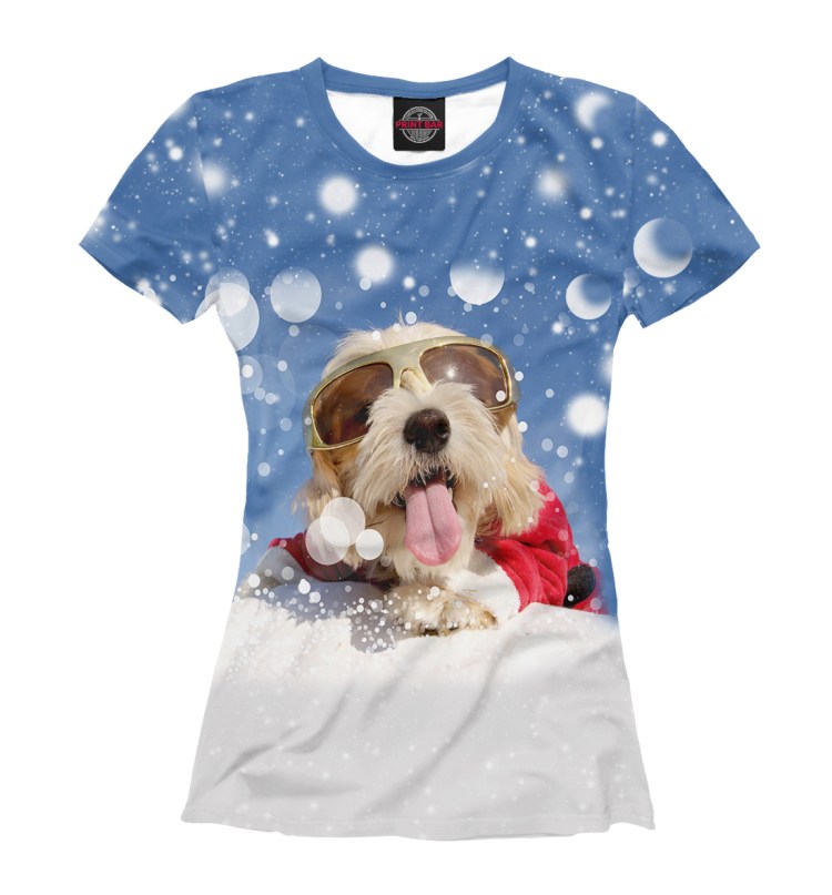 Футболка собака