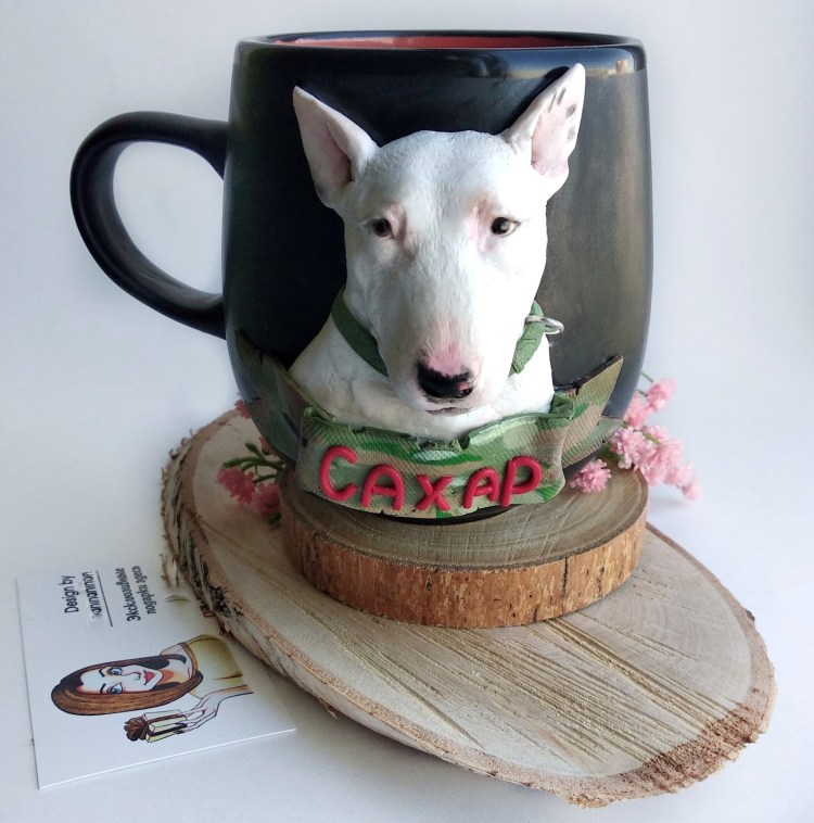 Кружки с бультерьером