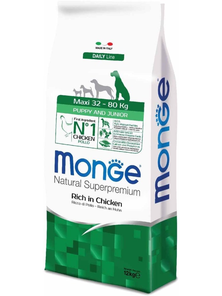 Monge Dog Medium корм для щенков средних пород 12 кг