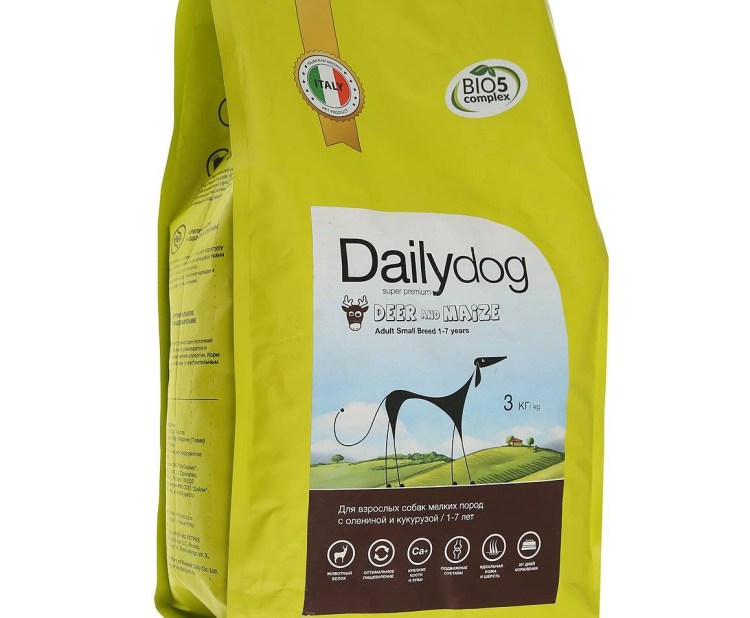 Корм для собак Dailydog (3 кг) Adult Medium and large Breed Low Calorie Turkey and Rice