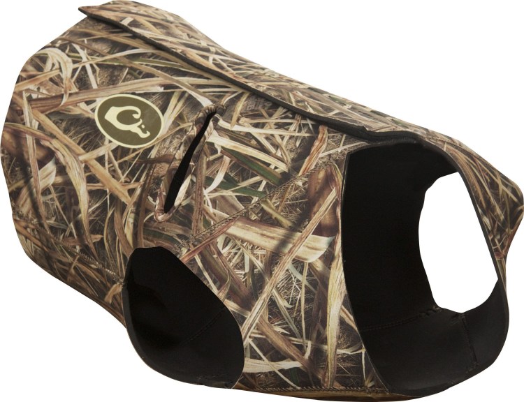 Оранжевый жилет для охотничьей собаки