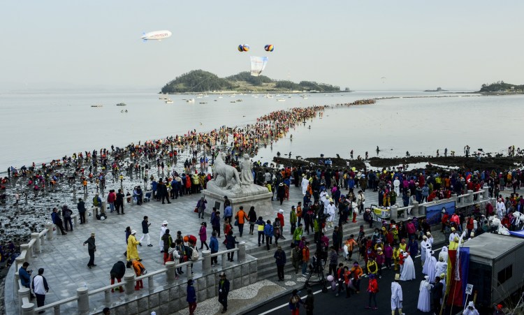Остров Чиндо Моисеево чудо