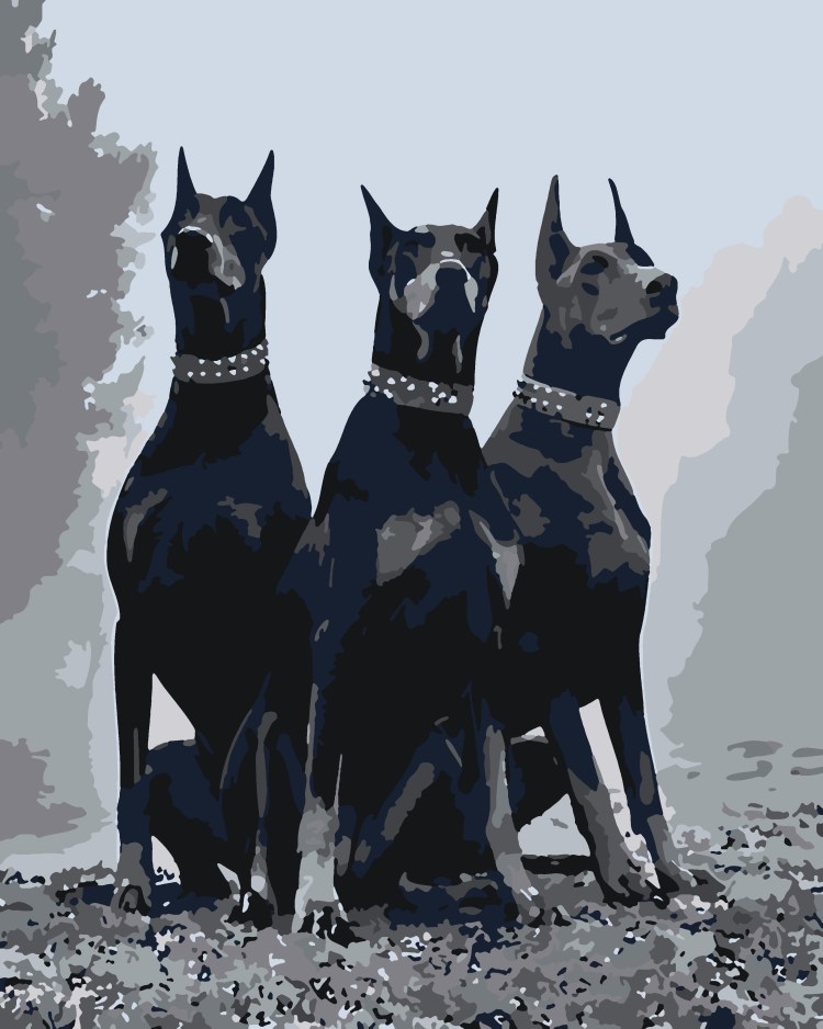 Доберман бойцовская