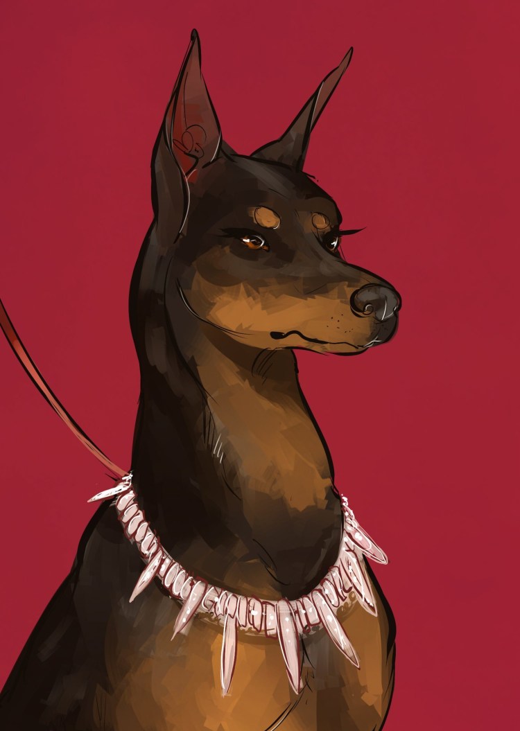 Боевые собаки Доберман