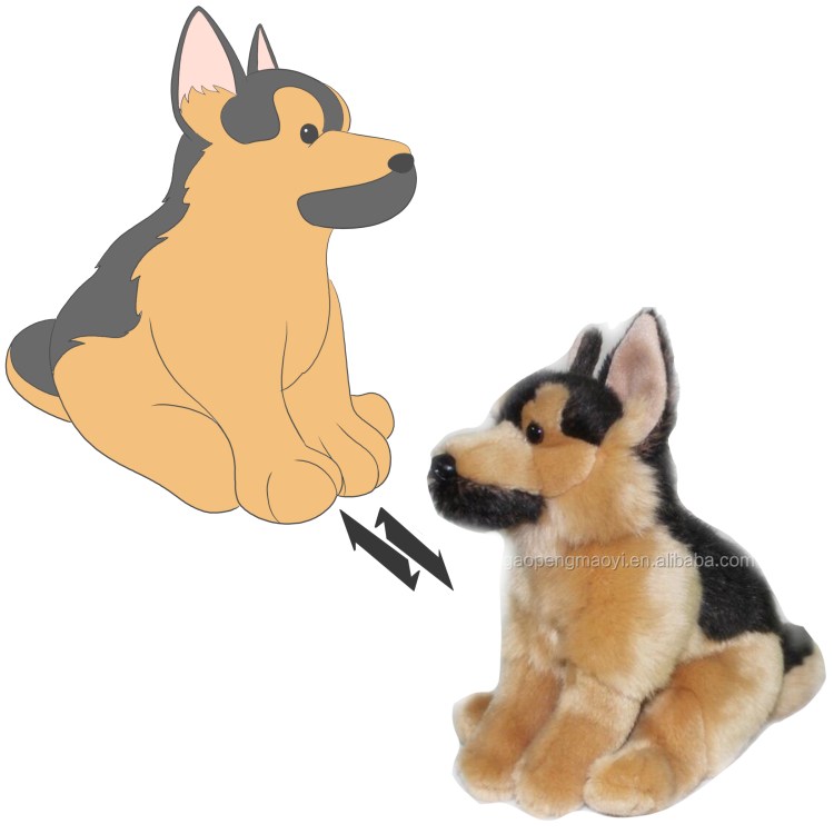 Немецкая овчарка Plush