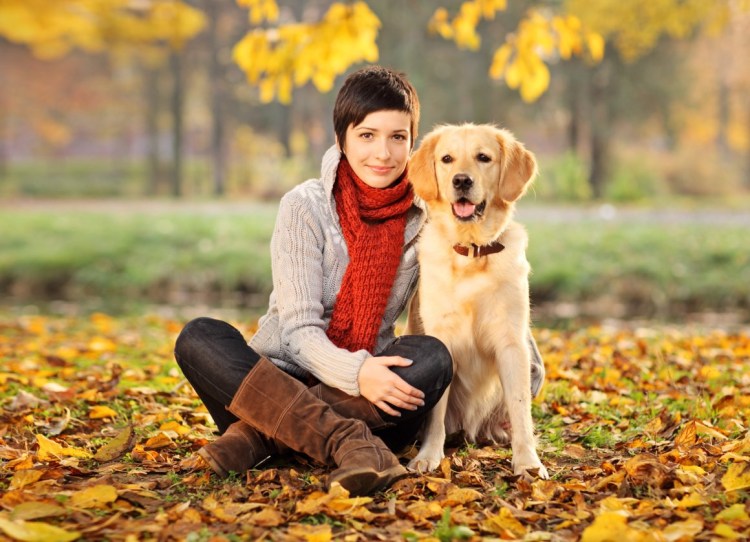 Лабрадор ретривер с детьми
