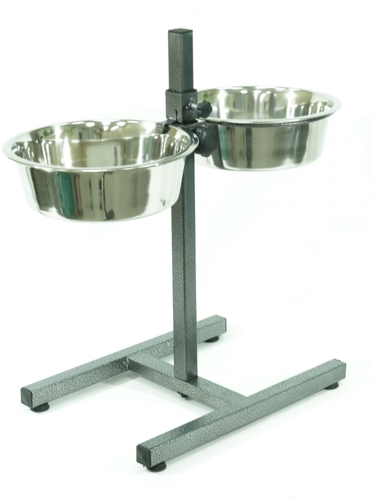 Подставка д/собак с мисками 0,7л нерж.сталь Каскад 30400003