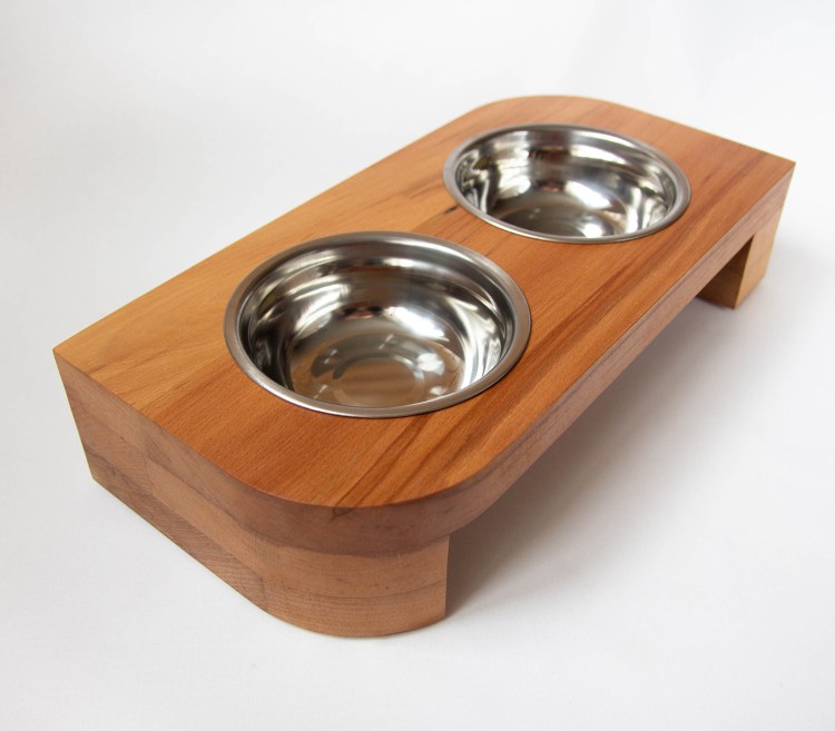 Миски на подставке из массива бука Venice XS_02