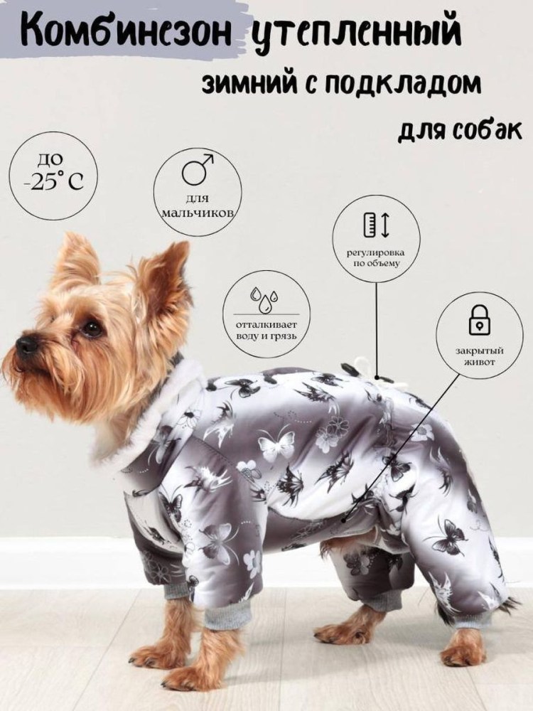 Вязаные костюмчики для собак