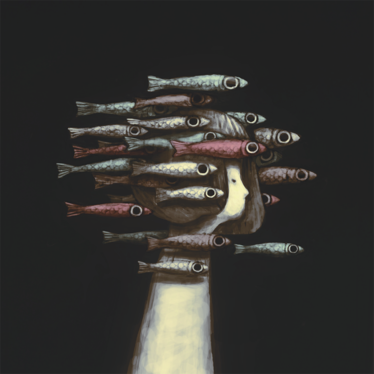 Картины сербского художника Драгана Бибина