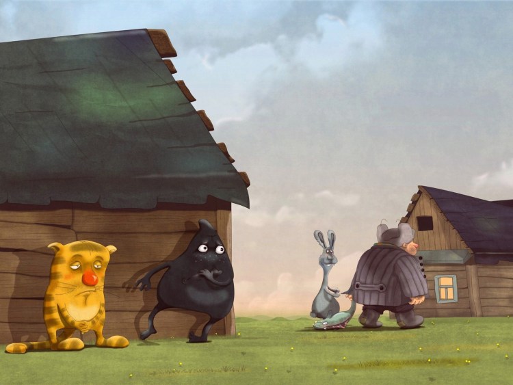 Коты на заборе