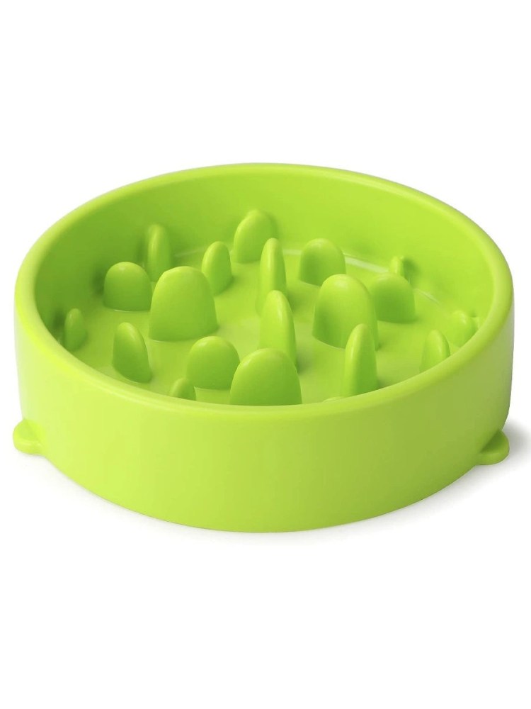 TARHONG / миска для медленного поедания корма "Slow Chow", синяя, 33х4см/1650мл