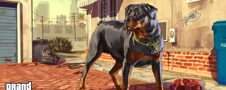 Ротвейлер Чоп в ГТА 5