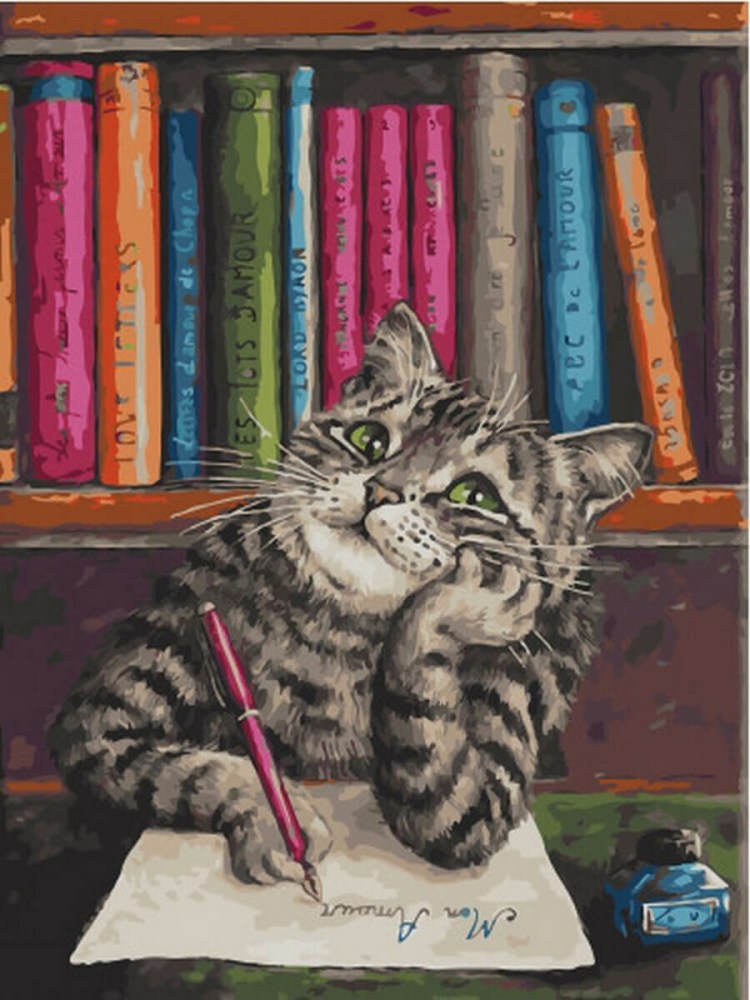 Кот писатель