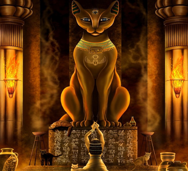 Священная кошка Египта