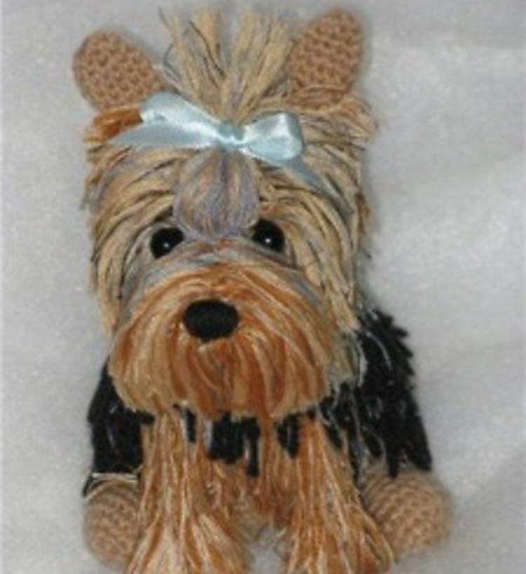 Вышивка крестом Йоркширский терьер