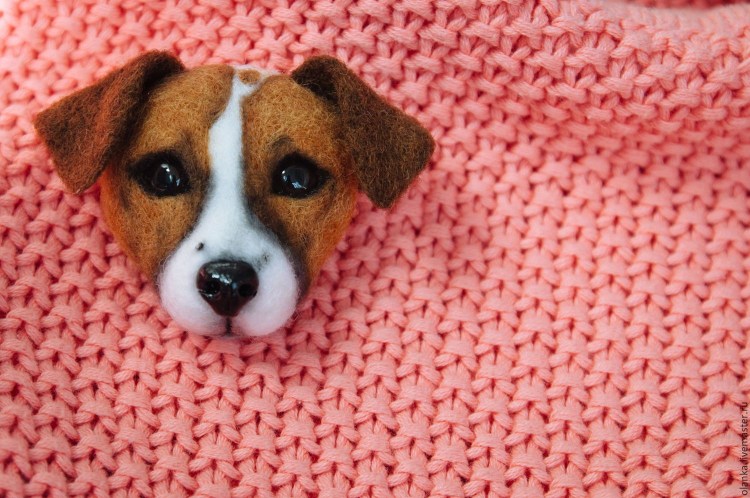 Вышивка крестом собака колли