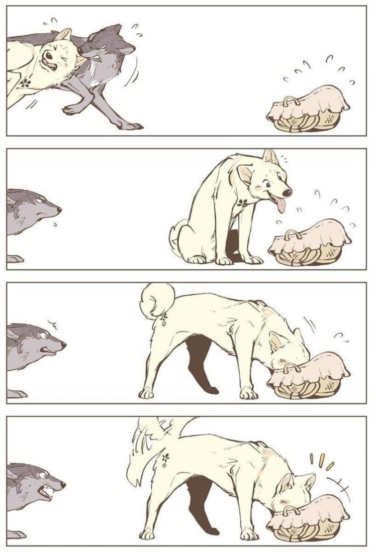 Собака сзади референс