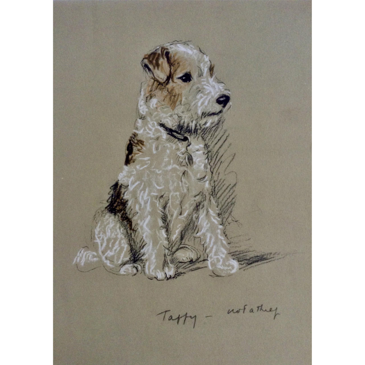 Эрдельтерьер живопись