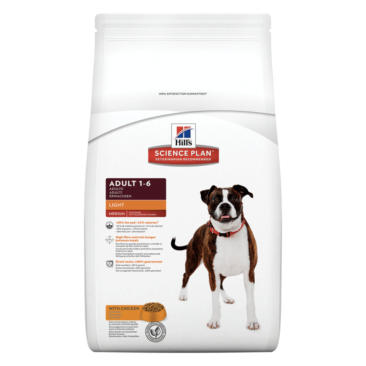 Хиллс Лайт для собак