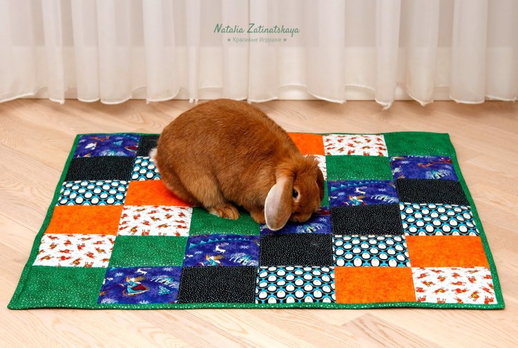 Коврик из флиса