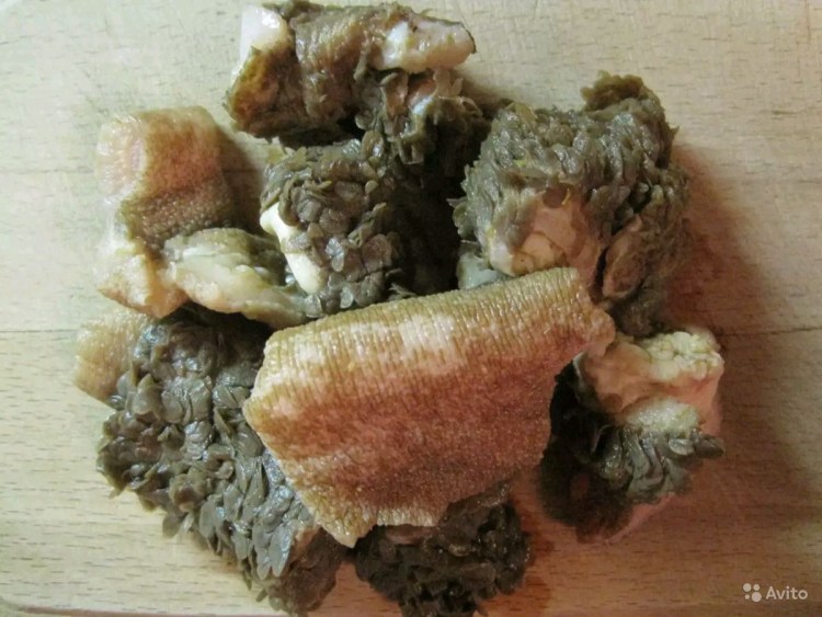 Рубец говяжий для собак свежий