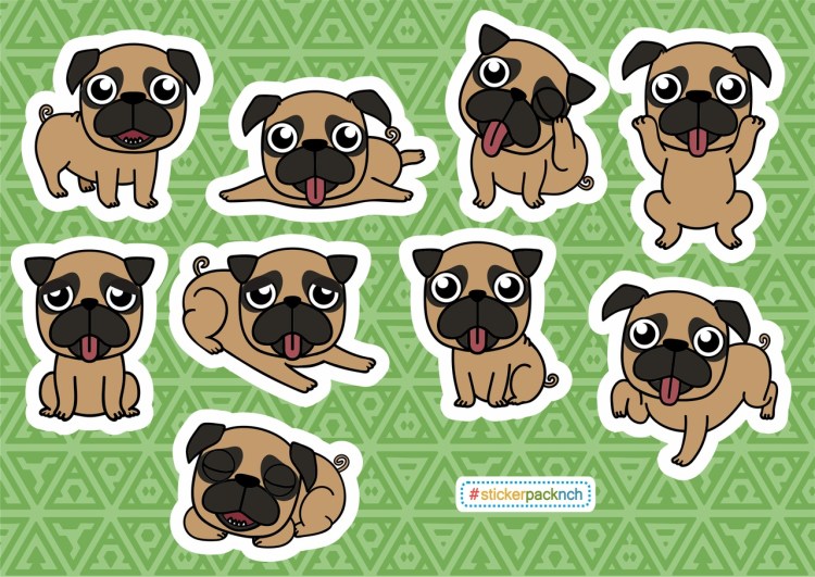Стикерпаки в ВК собака