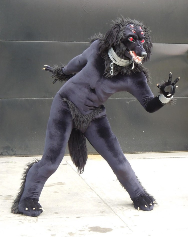 Собака с человеческим телом