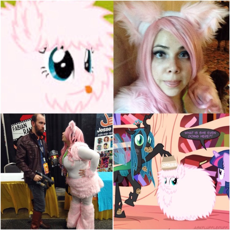 Сестра флаффи Пафф человек