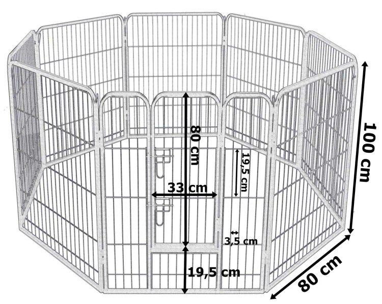 Вольер для немецкой овчарки габариты