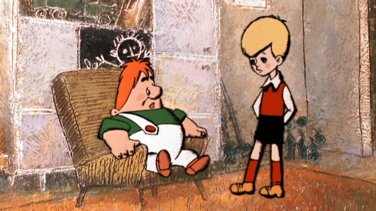 Малыш и Карлсон мультфильм 1968