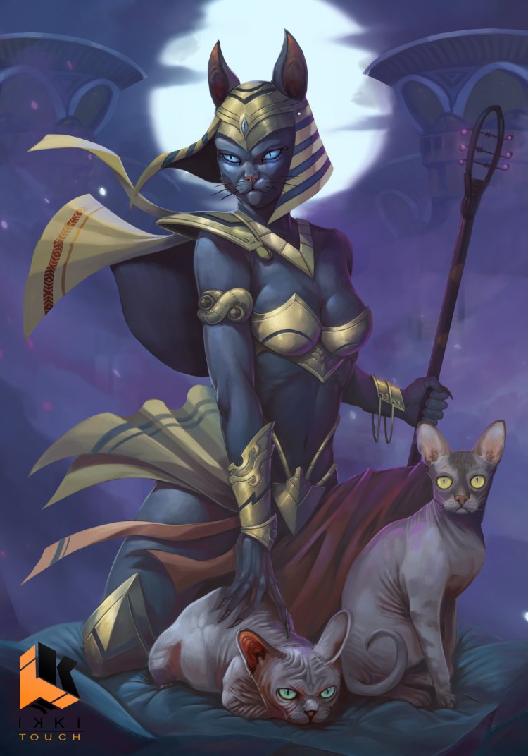 Древний Египет Бастет фури