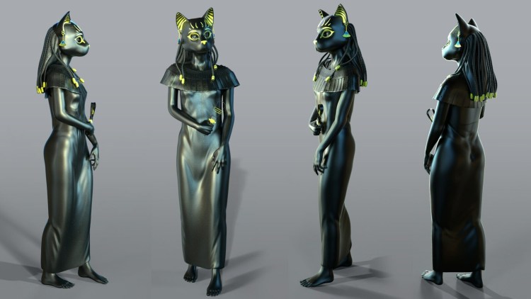 Бастет аниме Египет