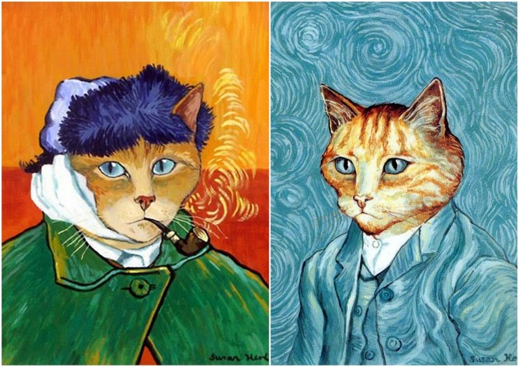 Сьюзен Герберт кот Ван Гог