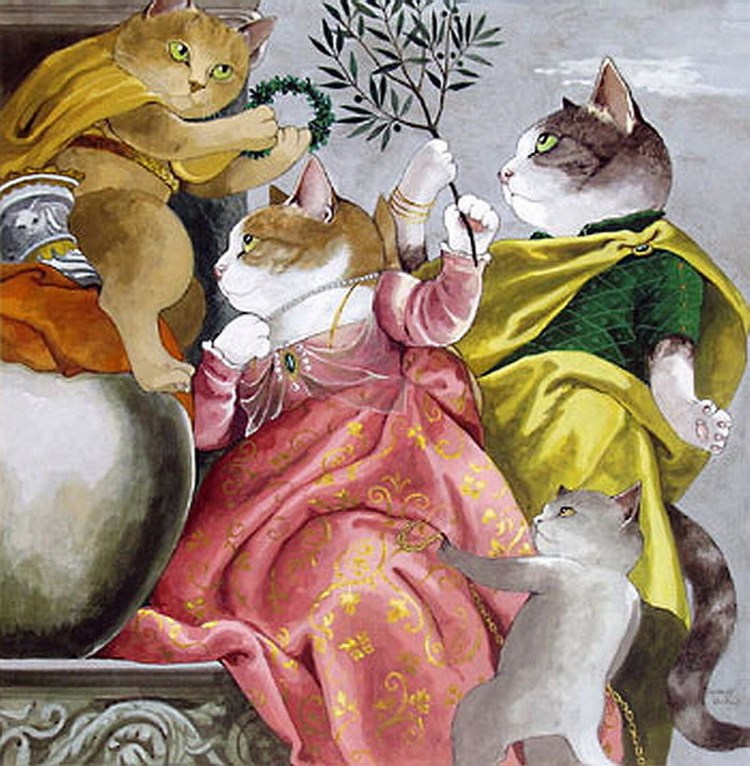 Светлана Петрова художник коты