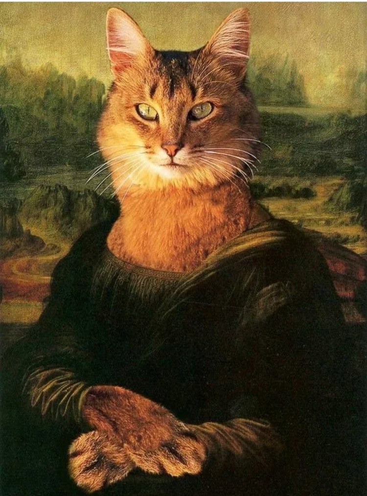 Рембрандт Даная котик