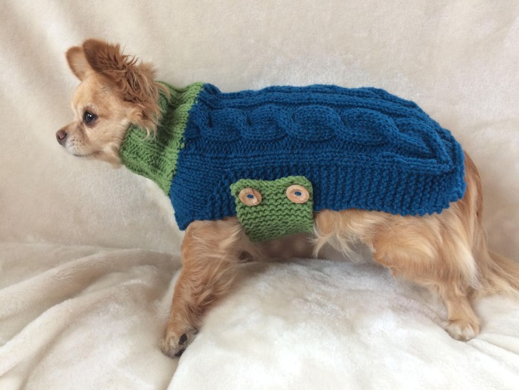 Вязаная одежда для йорков