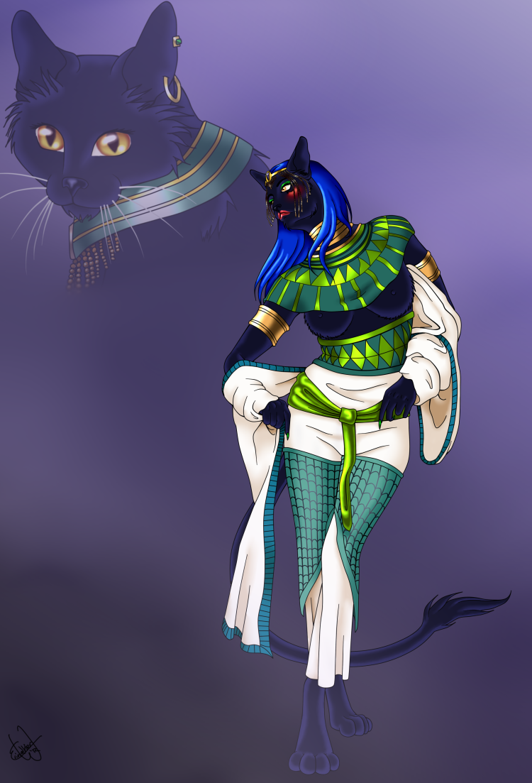 Zone Ankha оригинал желтая Египетская кошка